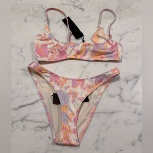 TRIANGL MACI CHEEKY SHERBET FLORAL SET NO BAG NEW WITH TAGS